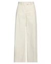 Ballantyne Woman Pants White Size 6 Cotton