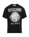 Moschino Man T-shirt Black Size L Cotton