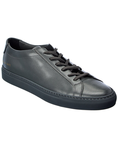 Common Projects Original Achilles Leather Sneaker In Grey