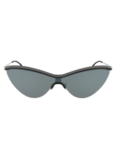 Mykita Sunglasses In 351 Mh22 Pitchblack/sll