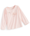 FIRST IMPRESSIONS BABY GIRLS BIRDIE SHIRT, CREATED FOR MACY'S