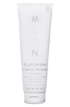 Moon Platinum Advanced Teeth Whitening Fluoride Toothpaste In Ivory