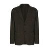 DOLCE & GABBANA PRINCE OF WALES JERSEY SINGLE-BREASTED JACKET