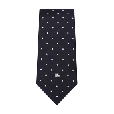 Dolce & Gabbana 8-cm Silk Jacquard Blade Tie In Very_dark_blue_5