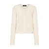 Dolce & Gabbana Round-collar And Long-sleeved Sweater In White