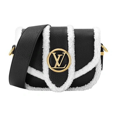 Louis Vuitton Lv Pont 9 Soft Pm In Noir