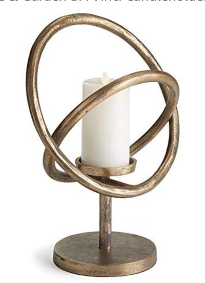 Napa Home & Garden Da Vinci Candleholder In Brown