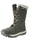 Bearpaw Desdemona Womens Leather Waterproof Snow Boots In Black