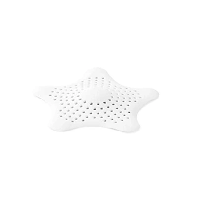 Umbra Starfish Drain Cover/hair Catcher In White