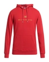 Bel-air Athletics Man Sweatshirt Red Size L Cotton