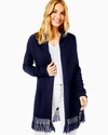 Lilly Pulitzer Tatum Cardigan In True Navy