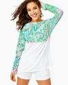 Lilly Pulitzer Finn Top In Multi Lilly Loves Palm Beach