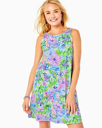 Lilly Pulitzer Kristen Swing Dress In Multi Lilly Loves Hawaii