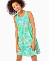 Lilly Pulitzer Kristen Swing Dress In Multi Lilly Loves Palm Beach