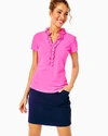 Lilly Pulitzer Upf 50+ Luxletic 17" Monica Skort In True Navy