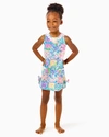 Lilly Pulitzer Girls Little Lilly Knit Shift Dress In Multi Patch My Drift