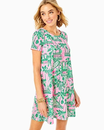 Lilly Pulitzer Cody Tee Dress In Mandevilla Baby Always Worth It | ModeSens