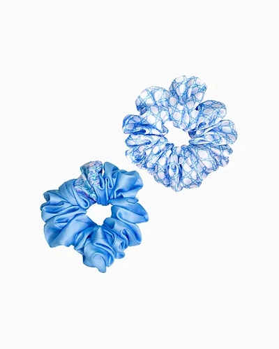 Lilly Pulitzer Oversized Scrunchie Set In Multi Soleil It On Me