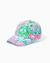 Lilly Pulitzer Run Around Hat In Amalfi Blue Leaf It Wild