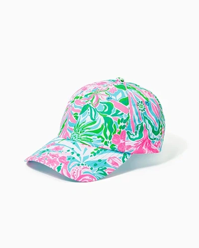 Lilly Pulitzer Run Around Hat In Amalfi Blue Leaf It Wild