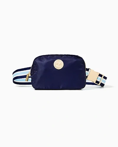 Lilly Pulitzer Jeanie Belt Bag In True Navy