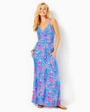 Lilly Pulitzer Blake Maxi Dress In Cumulus Blue Orchid Oasis