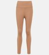 Wolford Warm Up High-rise Leggings In Almond