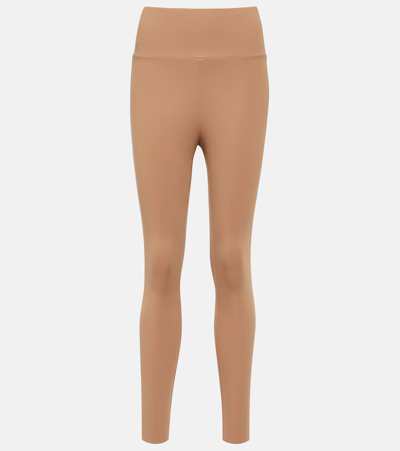 Wolford Warm Up High-rise Leggings In Beige