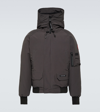 Canada Goose Granite Grey Chilliwack Bomber Jacket With Attached Hood In Grey