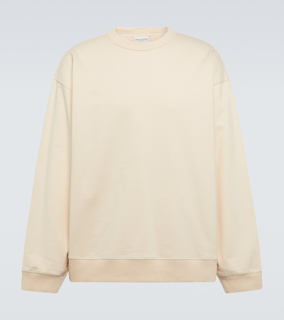 Dries Van Noten Beige Crewneck Sweatshirt In Multicoloured