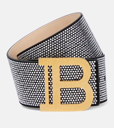 Balmain Silver B-belt Belt