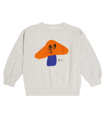 Bobo Choses Kids' Printed Cotton Sweatshirt In Grey