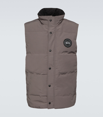 Canada Goose Garson Down Waistcoat In Coastal Grey