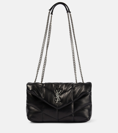 SAINT LAURENT PUFFER TOY LEATHER SHOULDER BAG