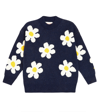 BOBO CHOSES FLORAL INTARSIA WOOL-BLEND SWEATER