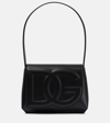 Dolce & Gabbana Dg Logo Shoulder Bag - Dolce&gabbana - Leather - Black In Black