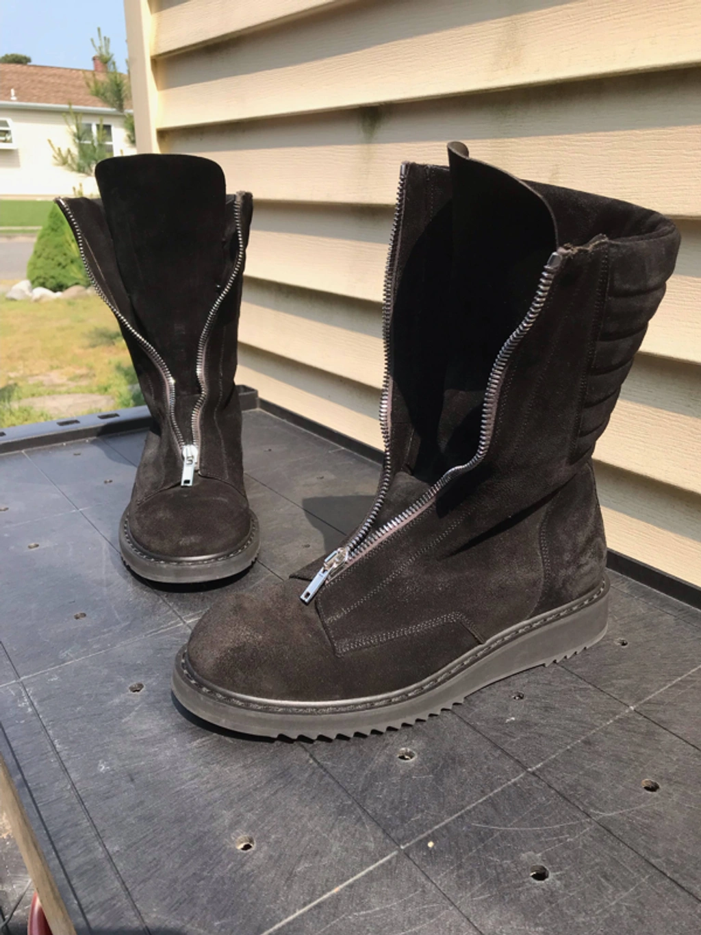 RICK OWENS creeper boots 42 BLACK 【公式通販】