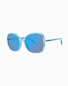 Lilly Pulitzer Norah Sunglasses In Surf Blue Soleil It On Me