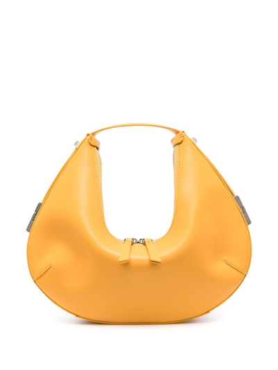 Osoi Toni Hobo Leather Shoulder Bag In Yellow