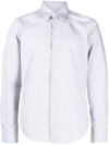 LANVIN GRID-PATTERN COTTON SHIRT