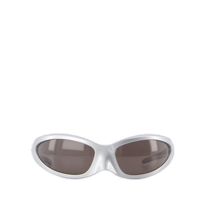 Balenciaga Eyewear Cat In Silver