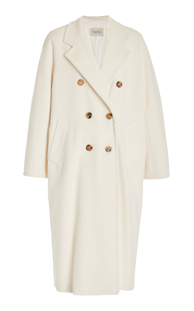 Max Mara Women Madame Icon Coat In 021 White