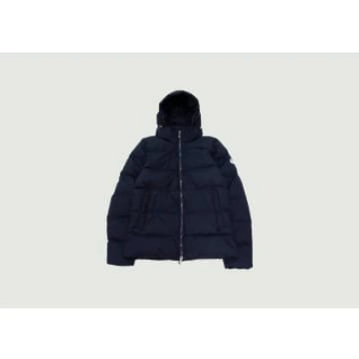 Pyrenex Spoutnic Waterproof Down Jacket In Blue