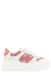 GUCCI GUCCI KIDS DOUBLE G ROUND TOE SNEAKERS