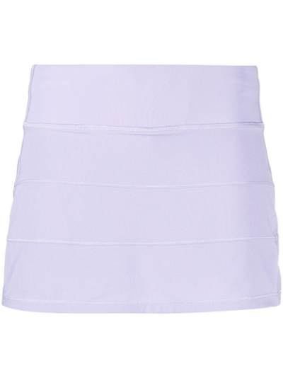 Lululemon Pace Rival Mid-rise Tennis Skirt Long In Purple