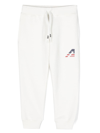 Autry Logo-print Cotton Trousers In White