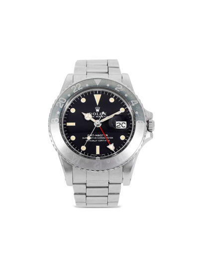 Pre-owned Rolex 1971  Gmt-master 39mm In Black