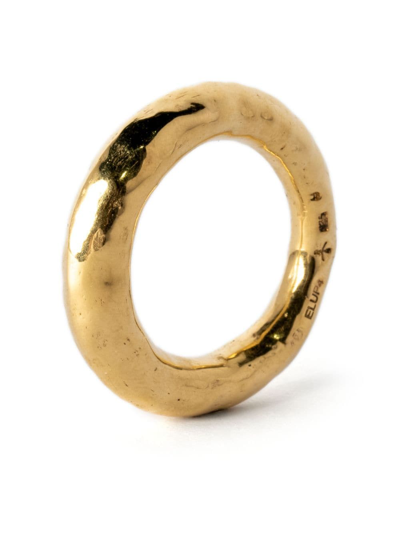 Parts Of Four Spacer Sterling Silver Ring In Gold
