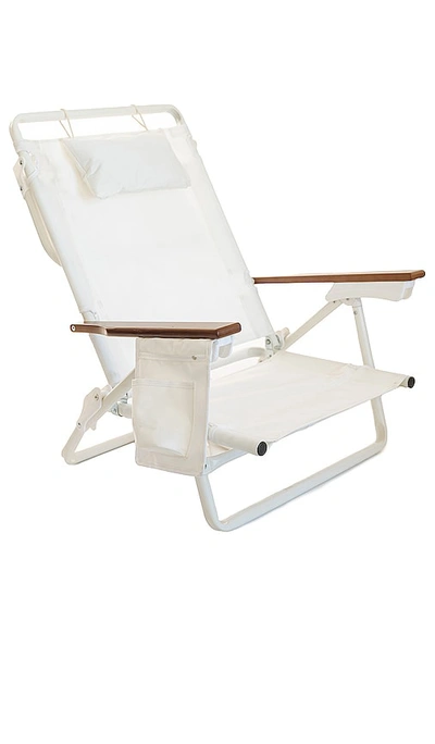 Business & Pleasure Co. The Holiday Tommy Chair In White