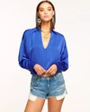 RAMY BROOK PERRY V-NECK TOP